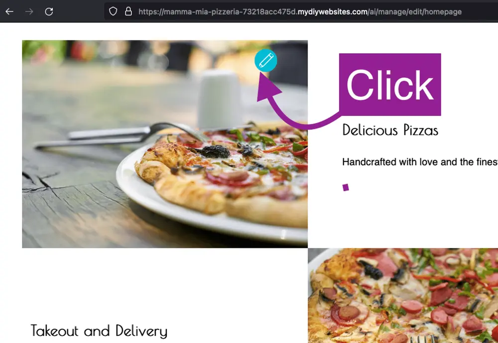How to upload an image to a page